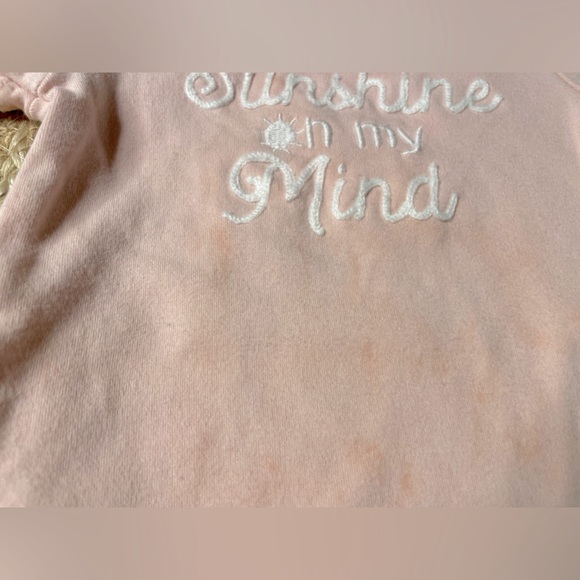 3 Piece set Rabbit and Bear Organic Cotton onesies 3-6 months - Picture 3 of 7